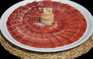 cómo emplatar el jamón - Carnicería Félix Gonzalo