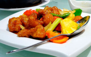 Cerdo agridulce estilo oriental, receta fácil - Carnicería Félix Gonzalo